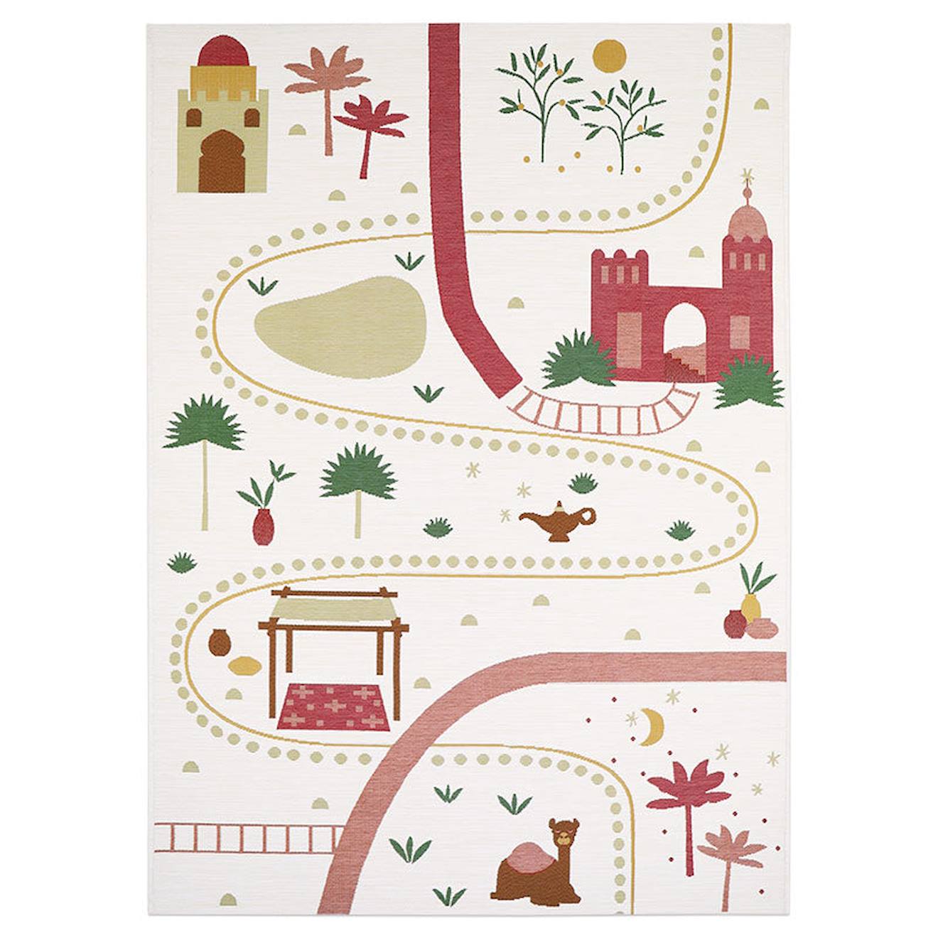 Tapis De Jeu Enfant Indoor & Outdoor Little Marrakech Multicolore