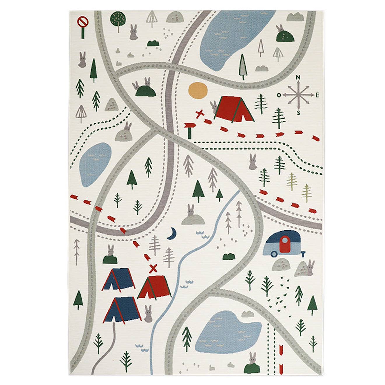 Tapis De Jeu Enfant Indoor & Outdoor Multicolore