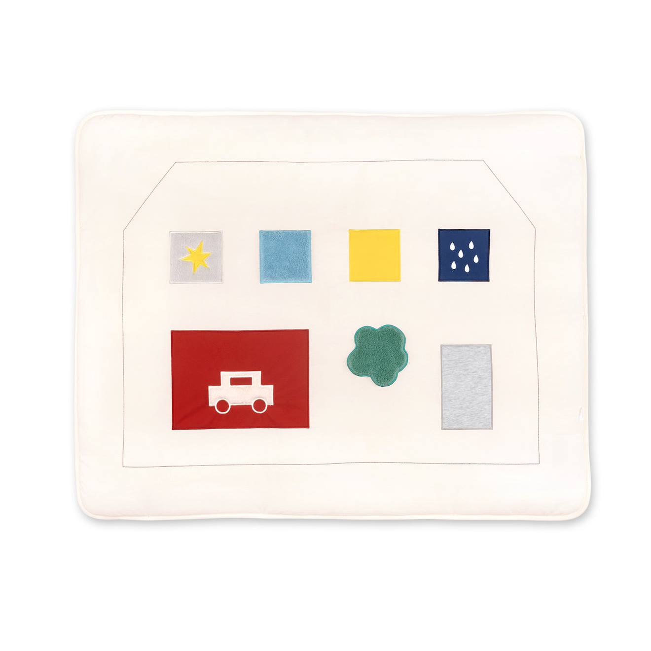 Tapis De Parc - Pure Coton Ivoire