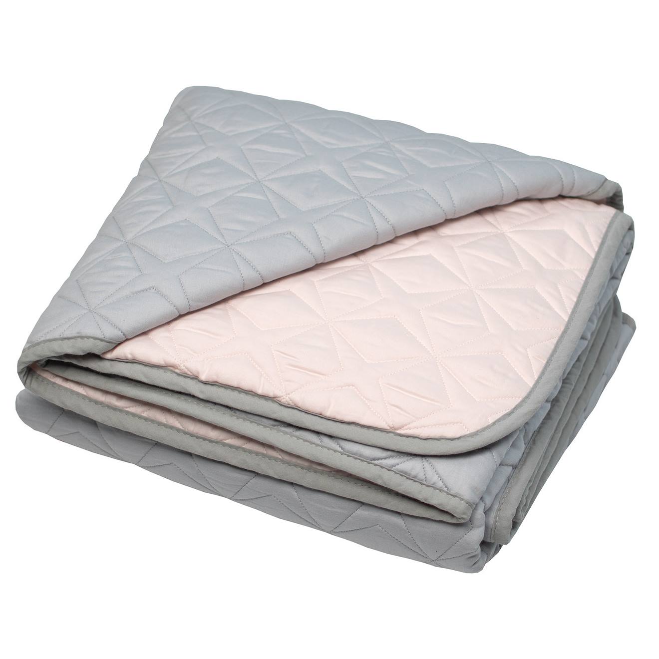Tapis De Parc Tapis D'éveil Bébé Réversible En Coton Piqué Rose