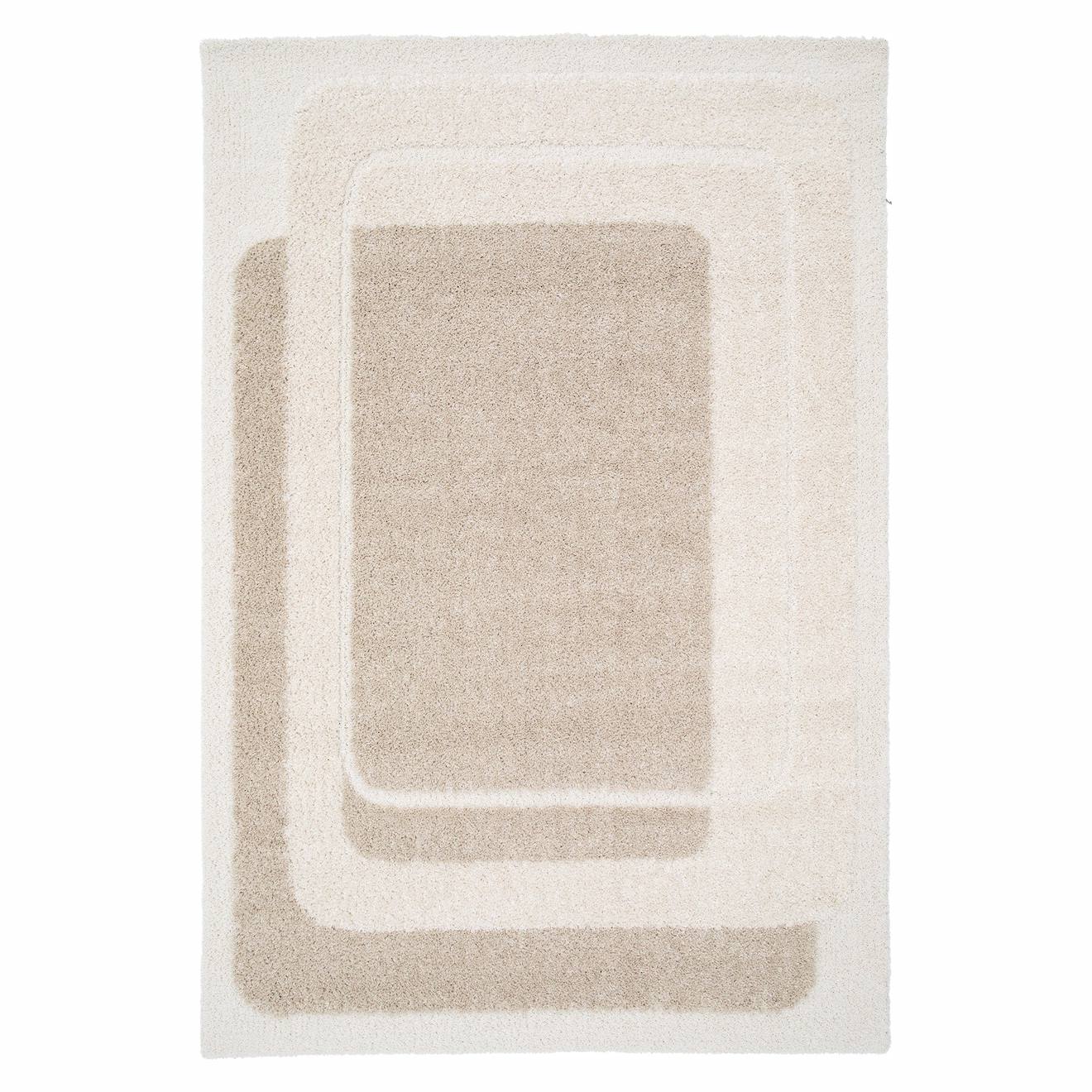 Tapis Design Doux Et Épais Mireo Beige Sable