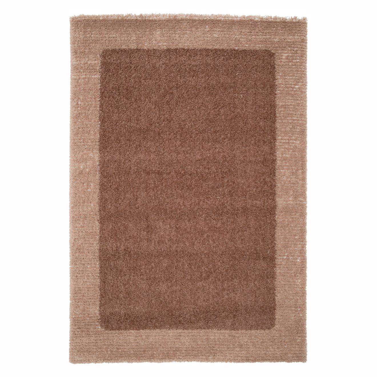 Tapis Design Doux Et Épais Turenne Brun Naturel