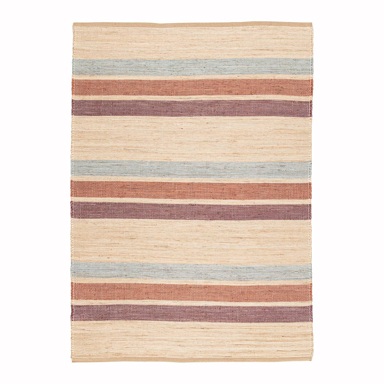 Tapis Design En Jute Tissé Main Garrigue Palette Colorée