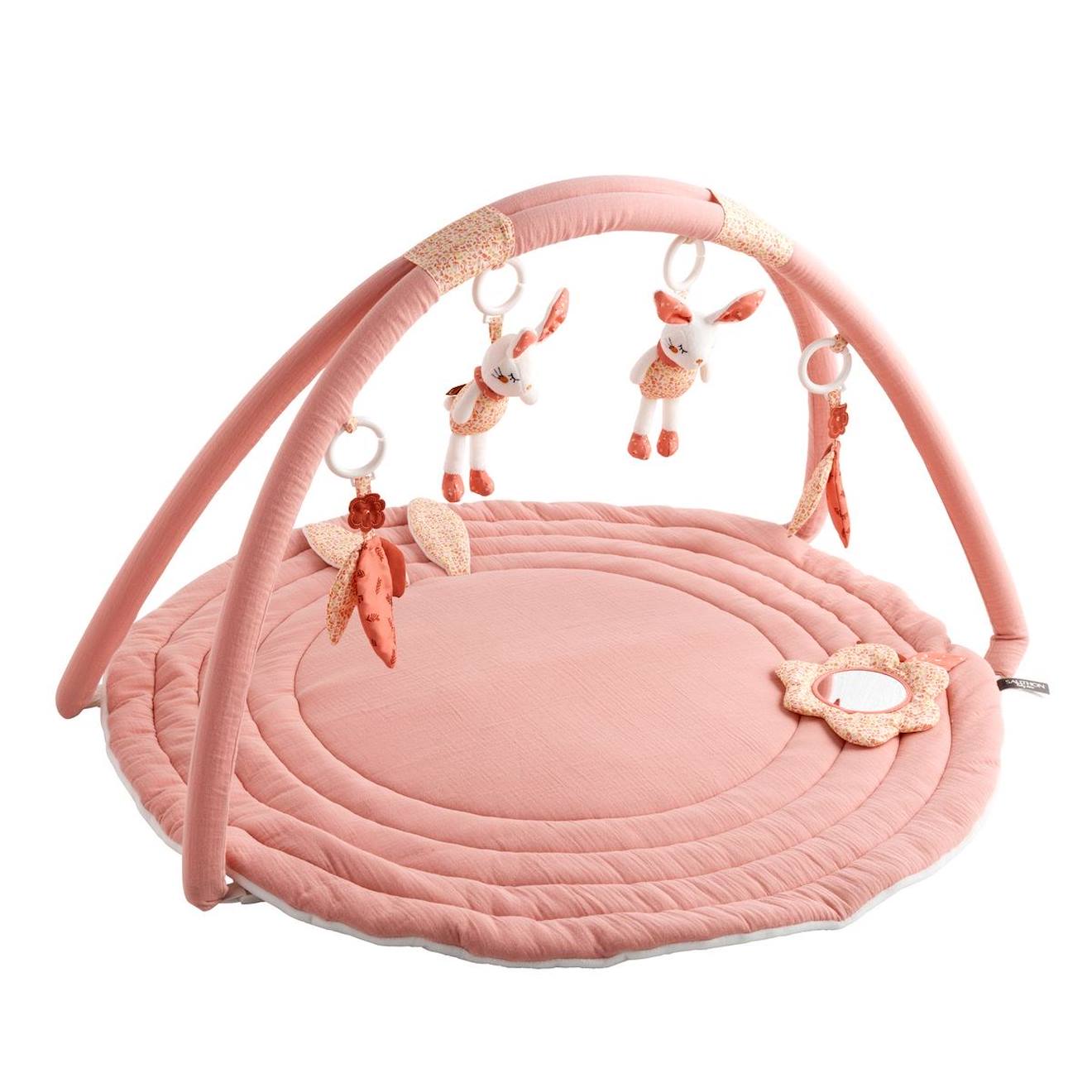 Tapis D'éveil Avec Arches En Coton - Esmee Rose