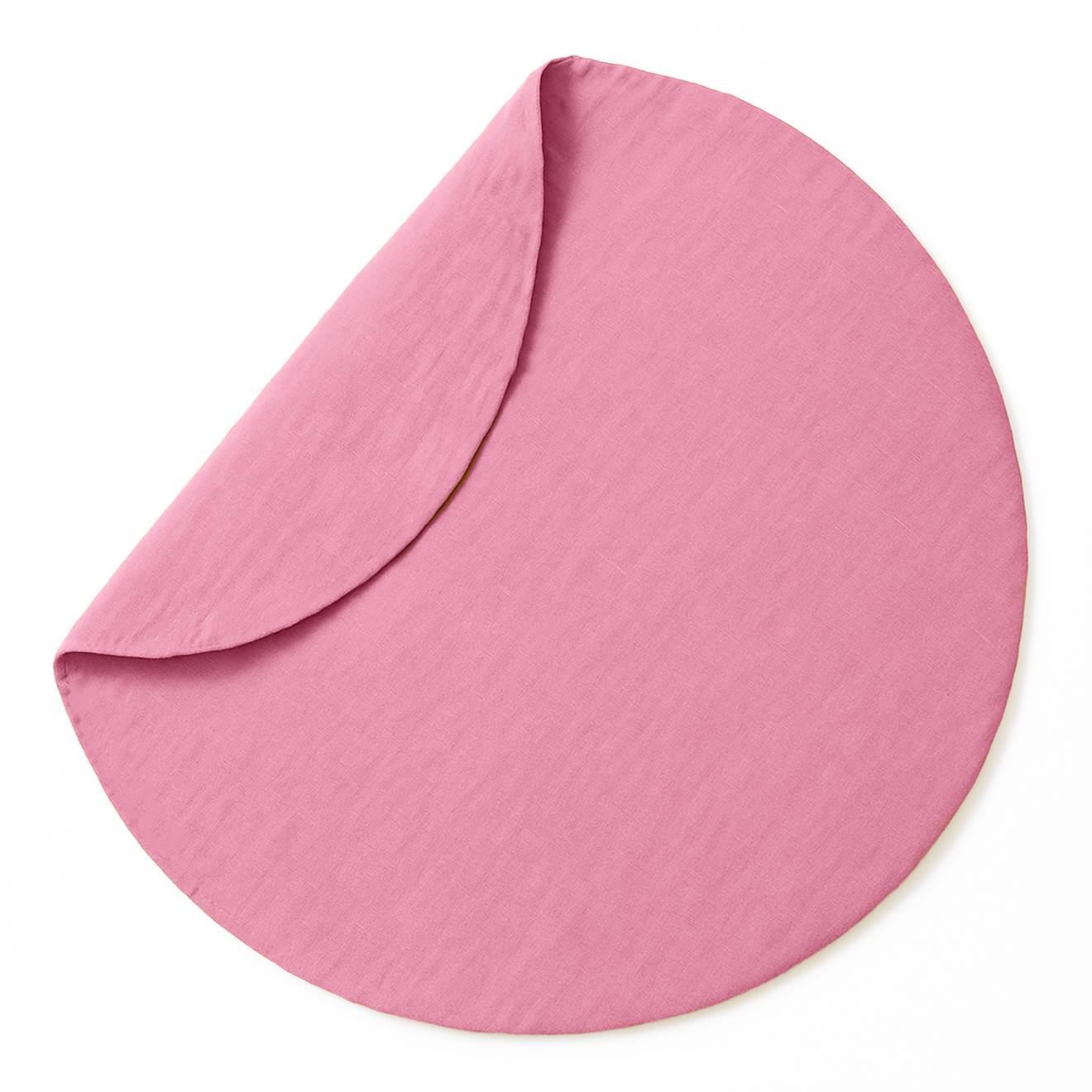 Tapis D'eveil En Coton Bio Rose