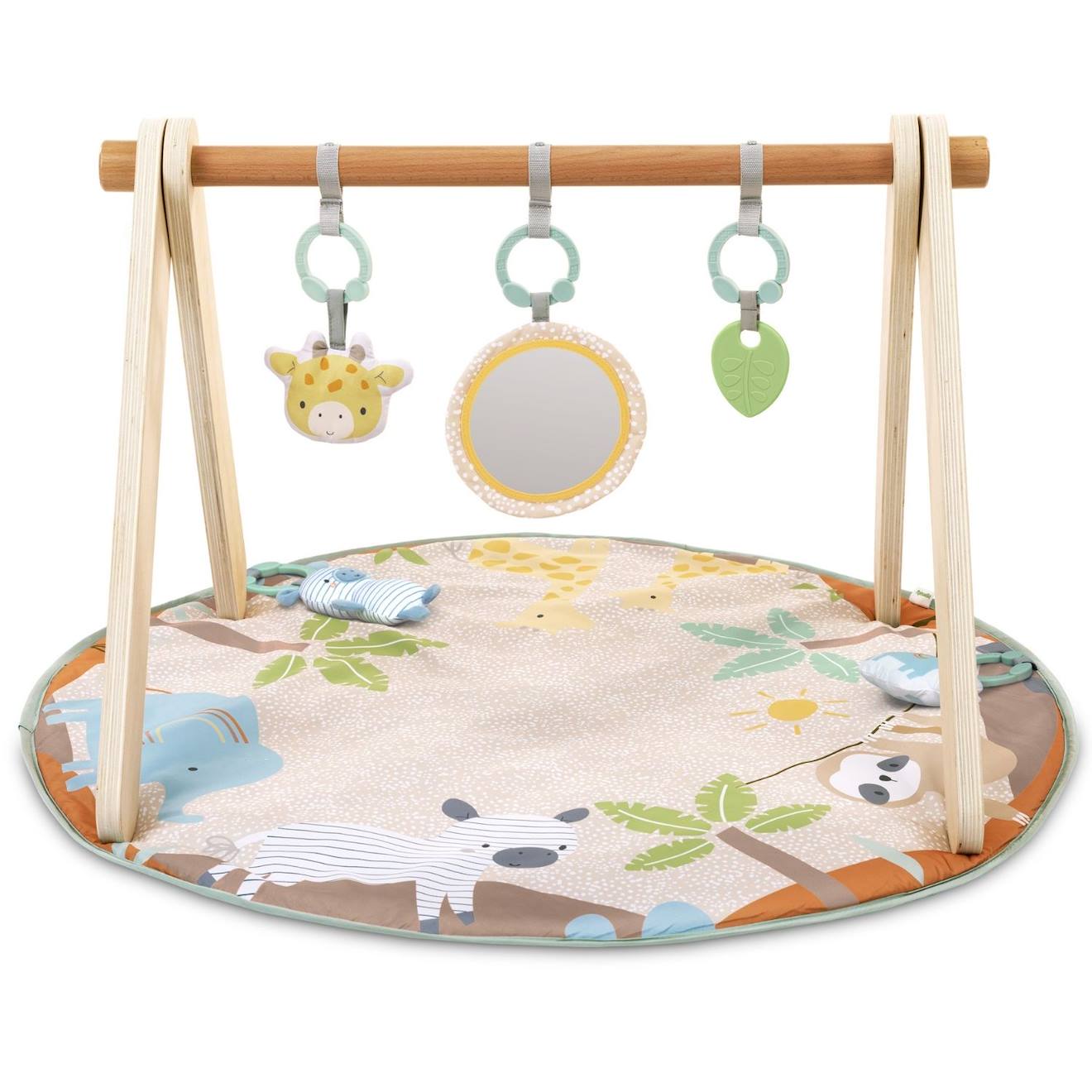 Tapis D'éveil Sun Valley Beige, Vert, Blanc