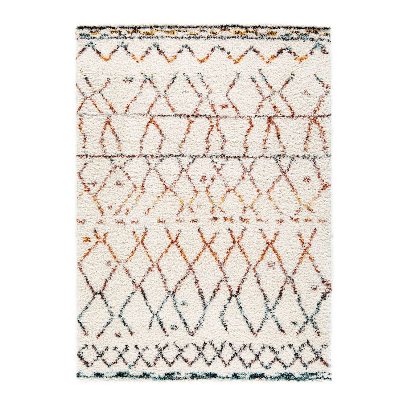 Tapis Doux Et Épais De Style Ethnique Tifawt Palette Colorée