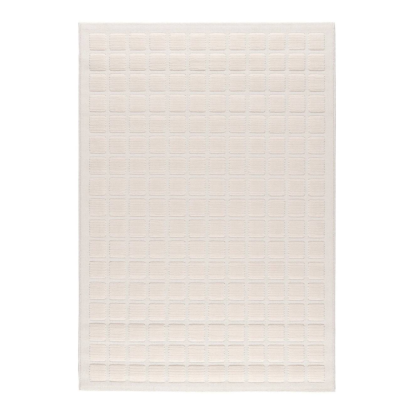 Tapis Effet 3d Doux Et Élégant Facet Beige Sable