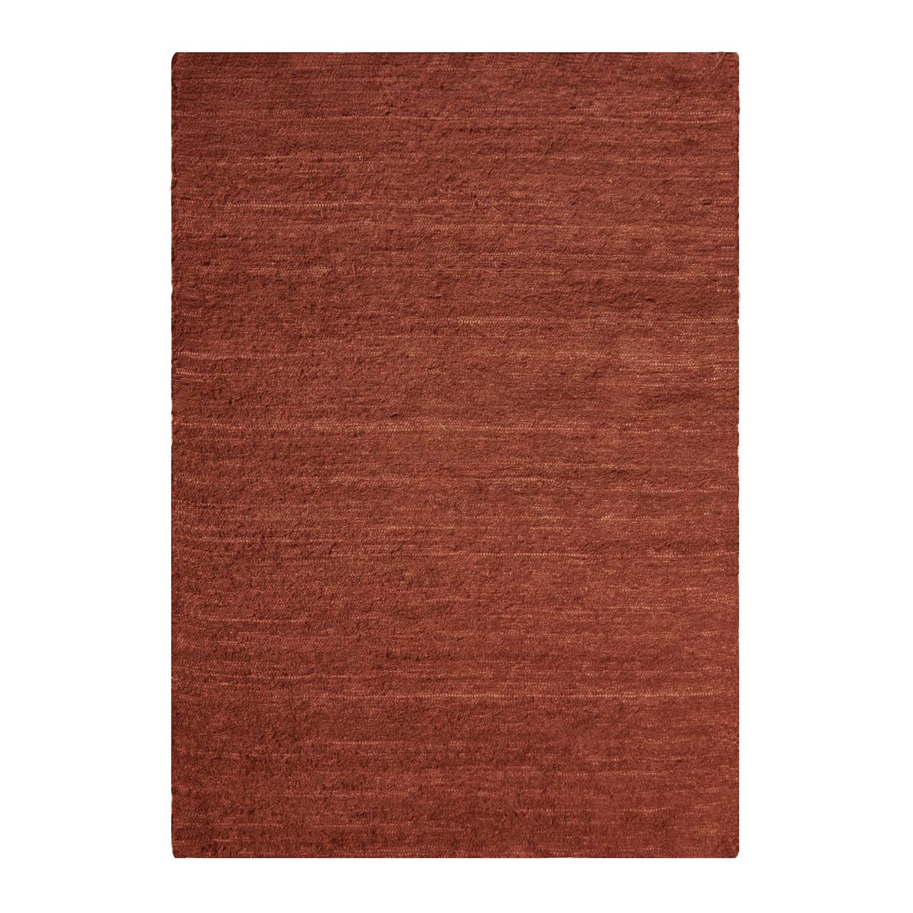 Tapis En Coton Recyclé Tissé À La Main Amalia Brun Naturel