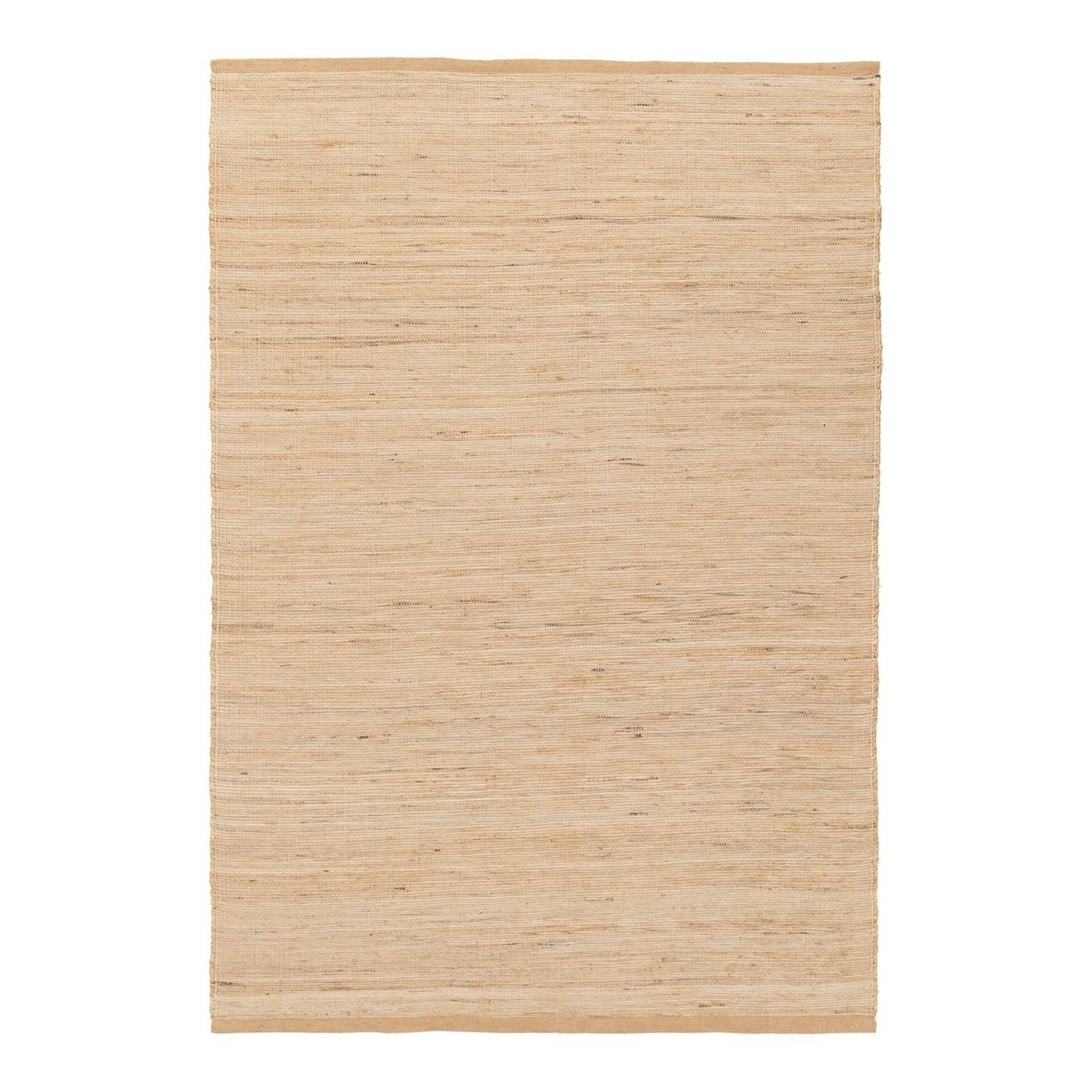 Tapis En Jute Tressé Fait Main Terra Beige Sable