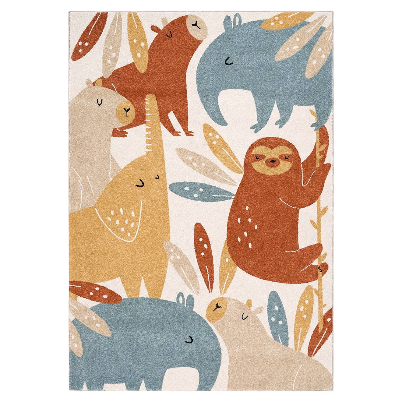 Tapis Jungle Sunrise Multicolore