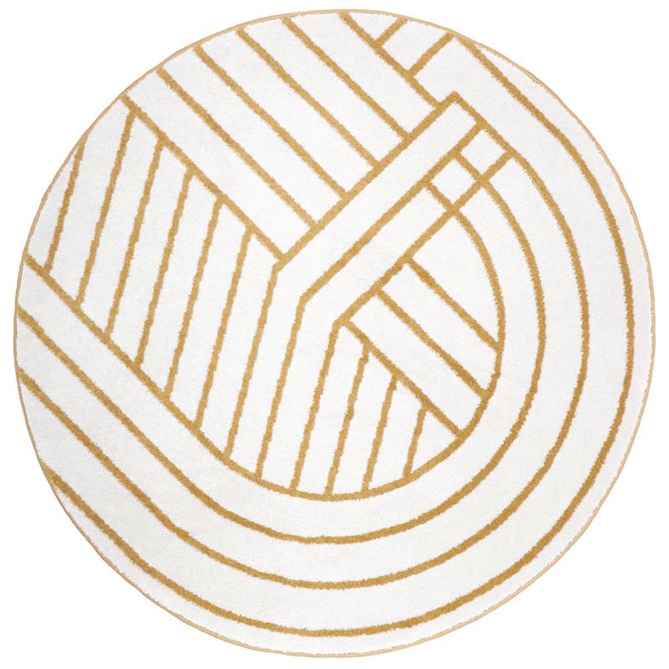 Tapis Rond Géométrique Luisa Miel