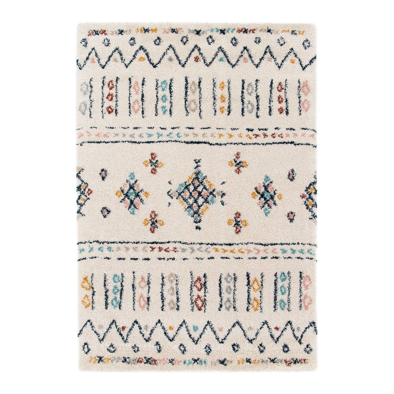 Tapis Shaggy Doux Et Volumineux Tuareg Palette Colorée