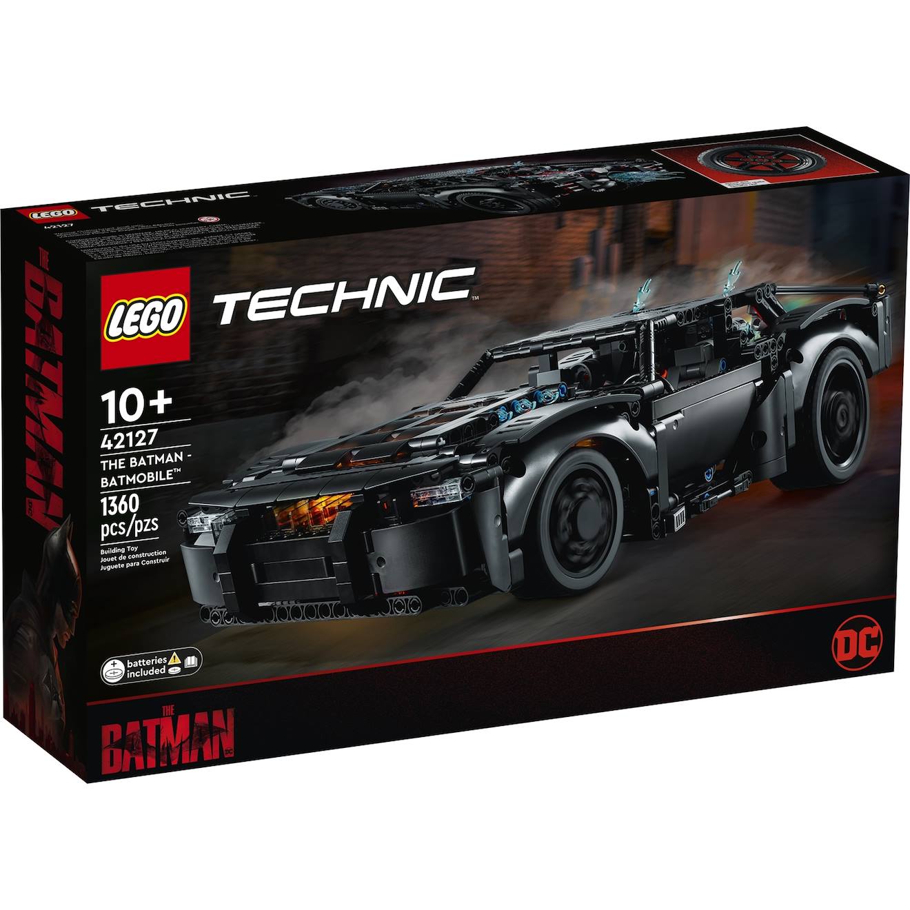 Technic La Batmobile™ De Batman 42127 Multicolore