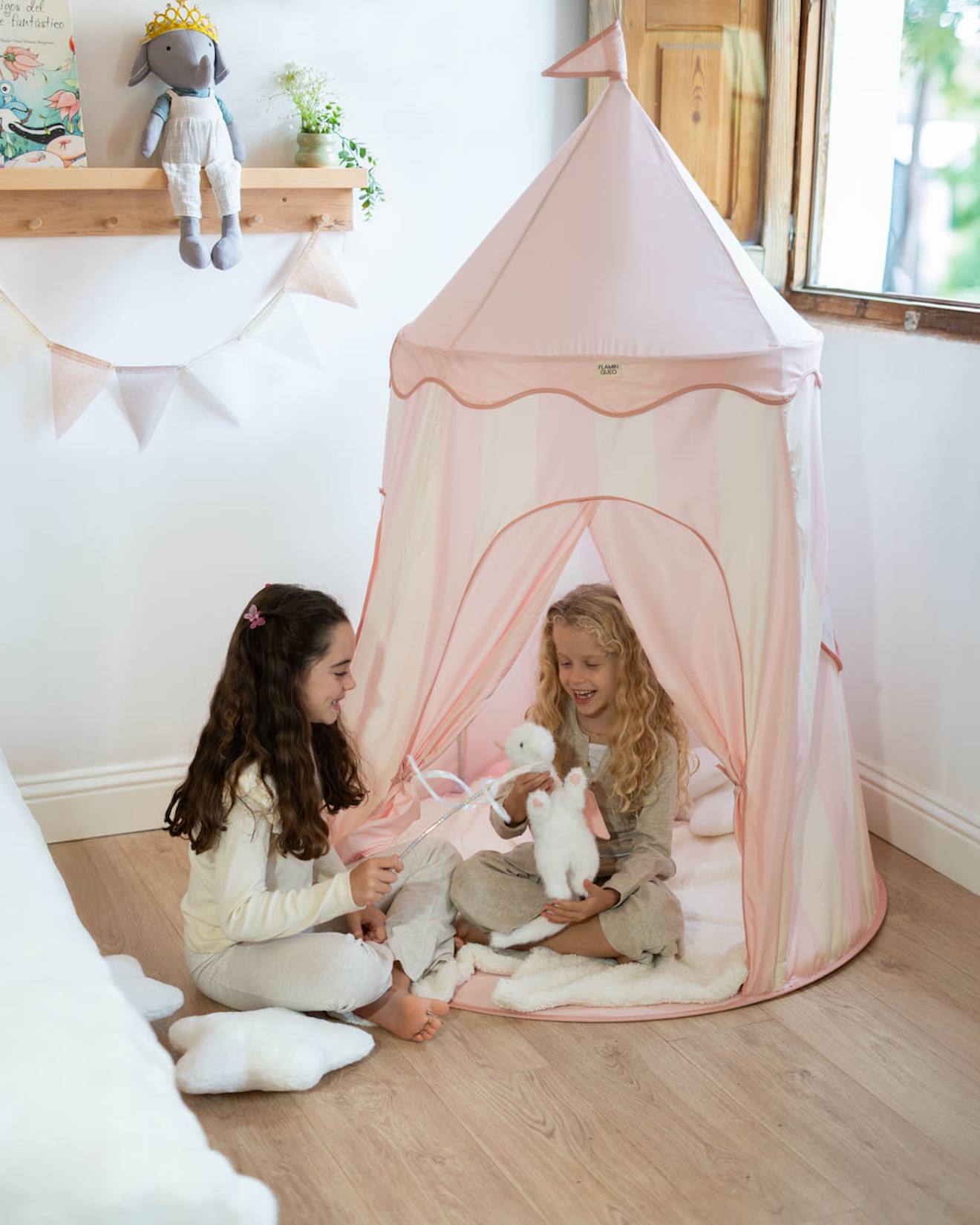 Tipi Enfant Polyester Rose