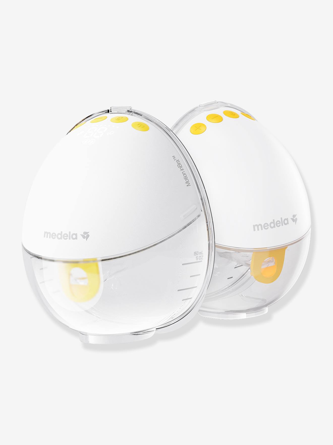 Tire-lait électrique double Motion InBra transparent