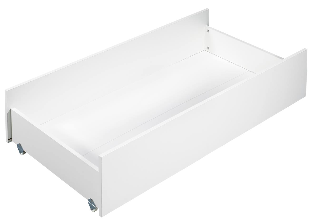 Tiroir De Lit Combiné Évolutif Sur Roulettes - First Blanc