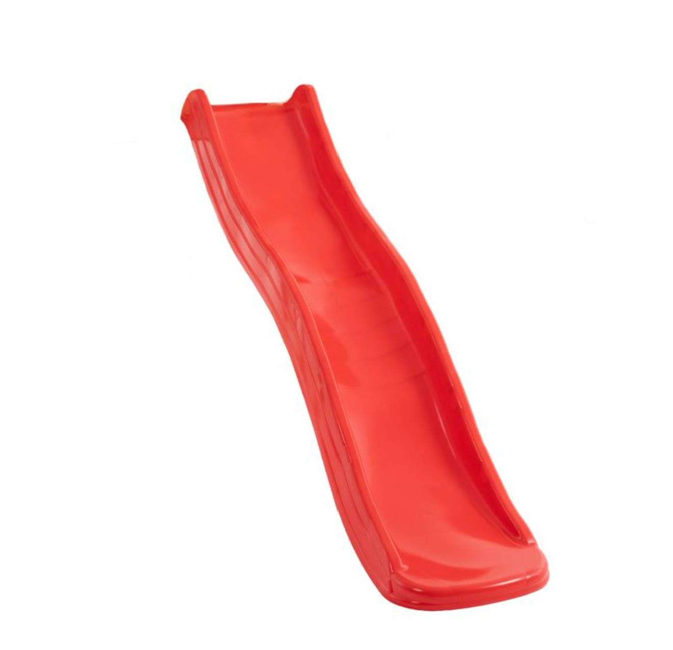Toboggan Glissière Wavy Plastique 175 Cm Rouge