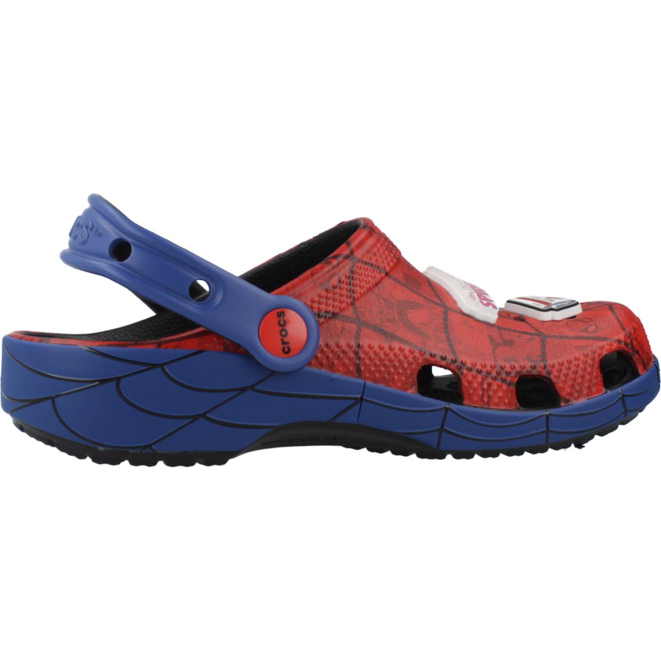 Tongs Garçon Modèle Spider Man Web Classic Rouge Spiderman