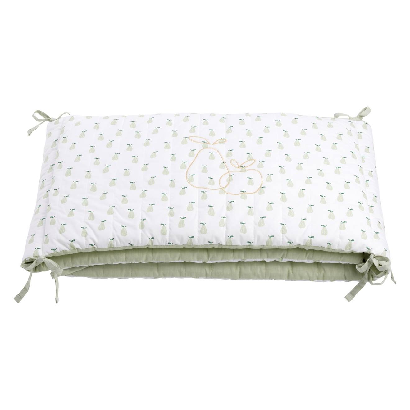 Tour De Lit En Coton - Botanica Vert Tilleul