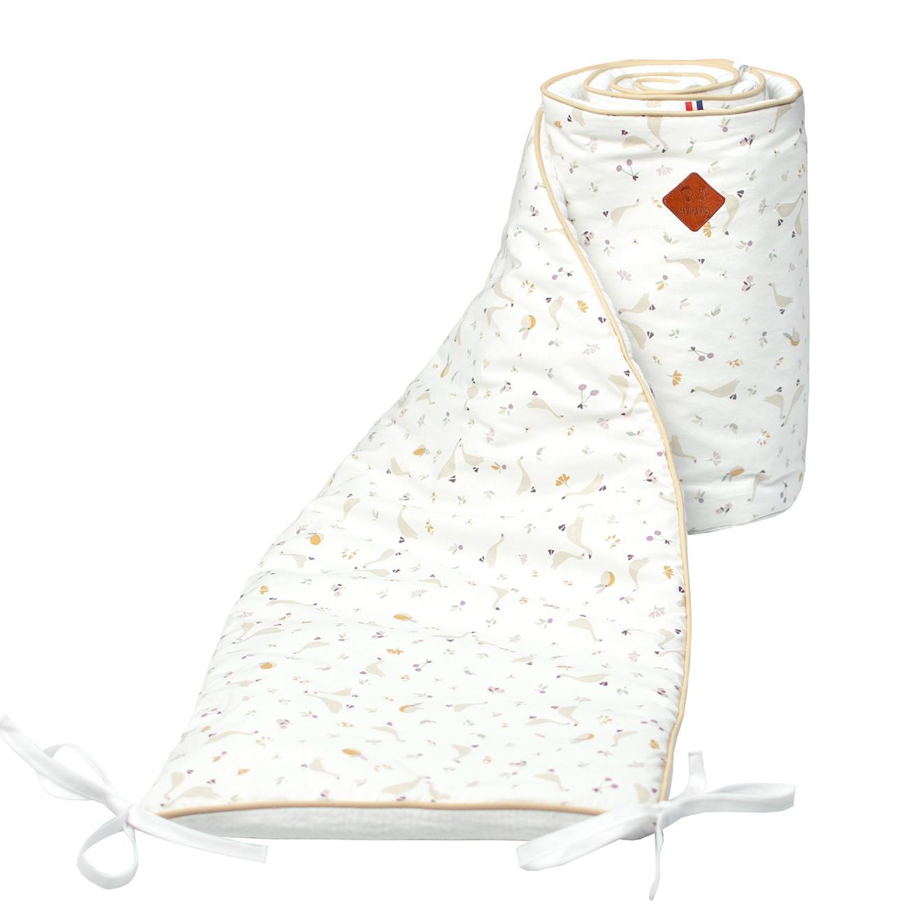 Tour De Lit Universel En Gaze De Coton Sidonia Blanc