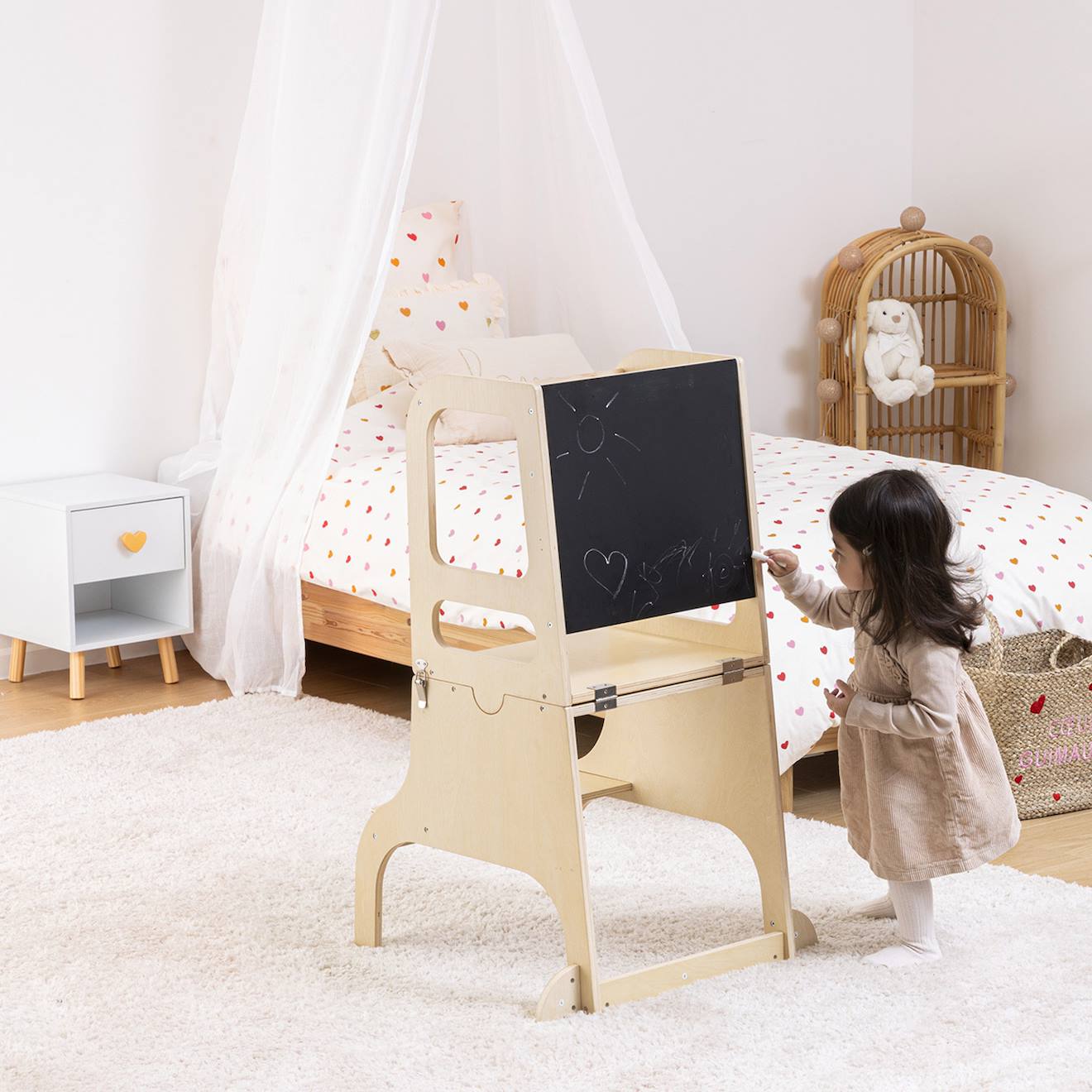 Tour D'observation 3 En 1 Enfant - Alba Beige