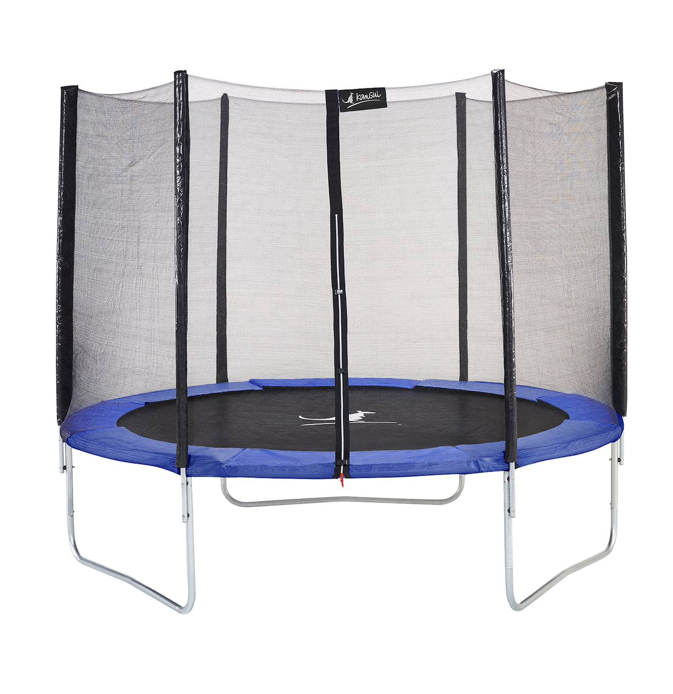 Trampoline Rond Bleu Ø 250cm Avec Filet De Protection Bleu
