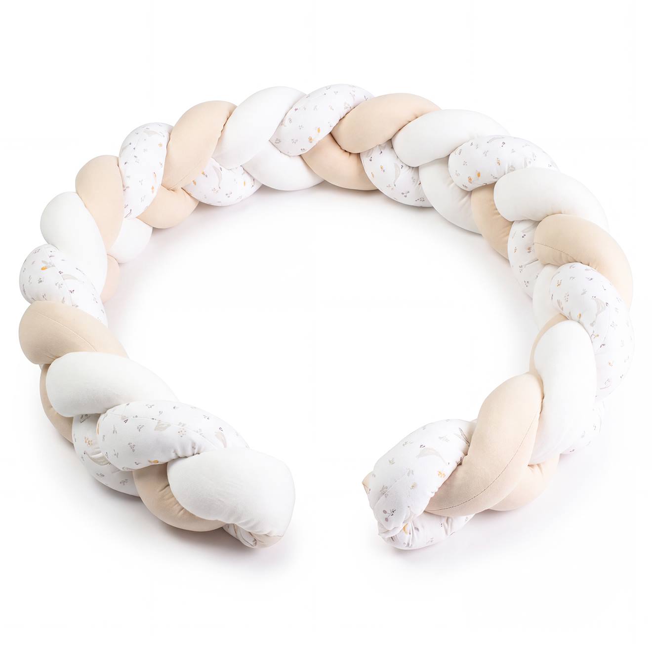 Tresse Décorative 3 Brins En Coton Sidonia Beige
