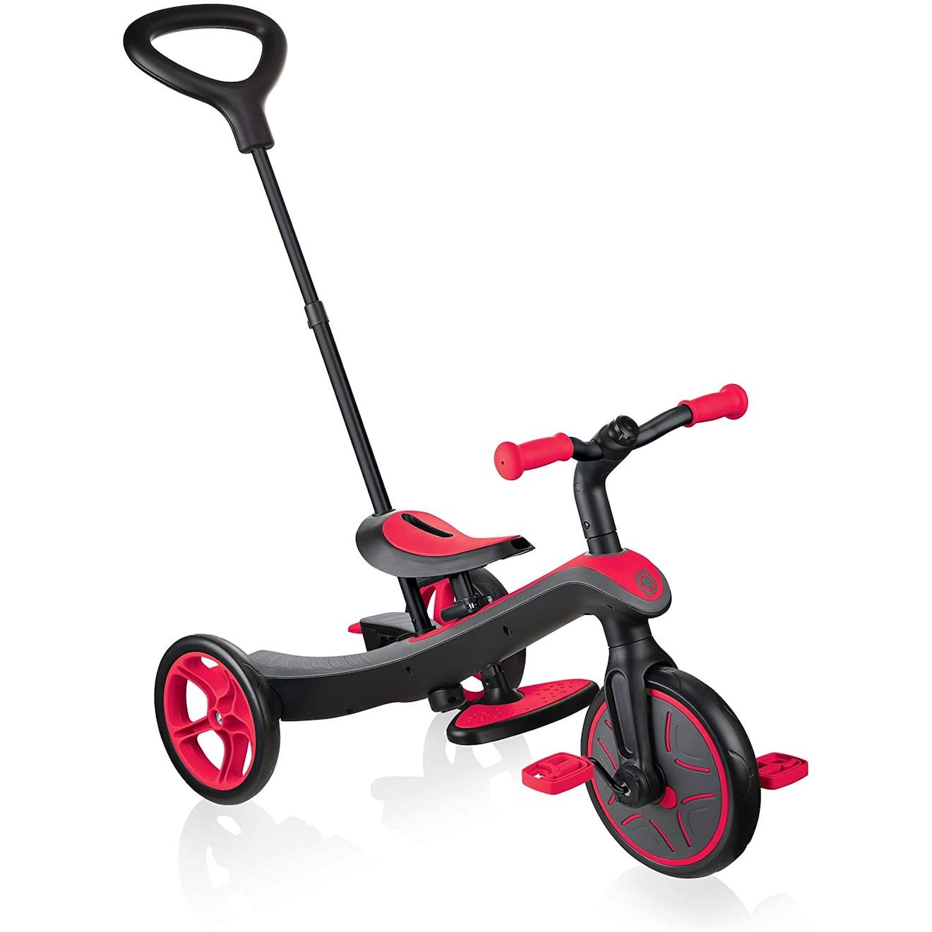 Tricycle Et Draisienne Tout En Un - Trike Explorer 4 En 1 Rouge