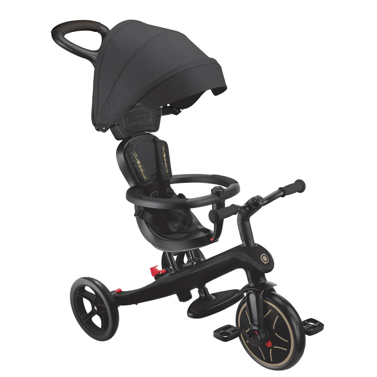 Tricycle Évolutif Pour Bébé Explorer 4 En 1 Noir