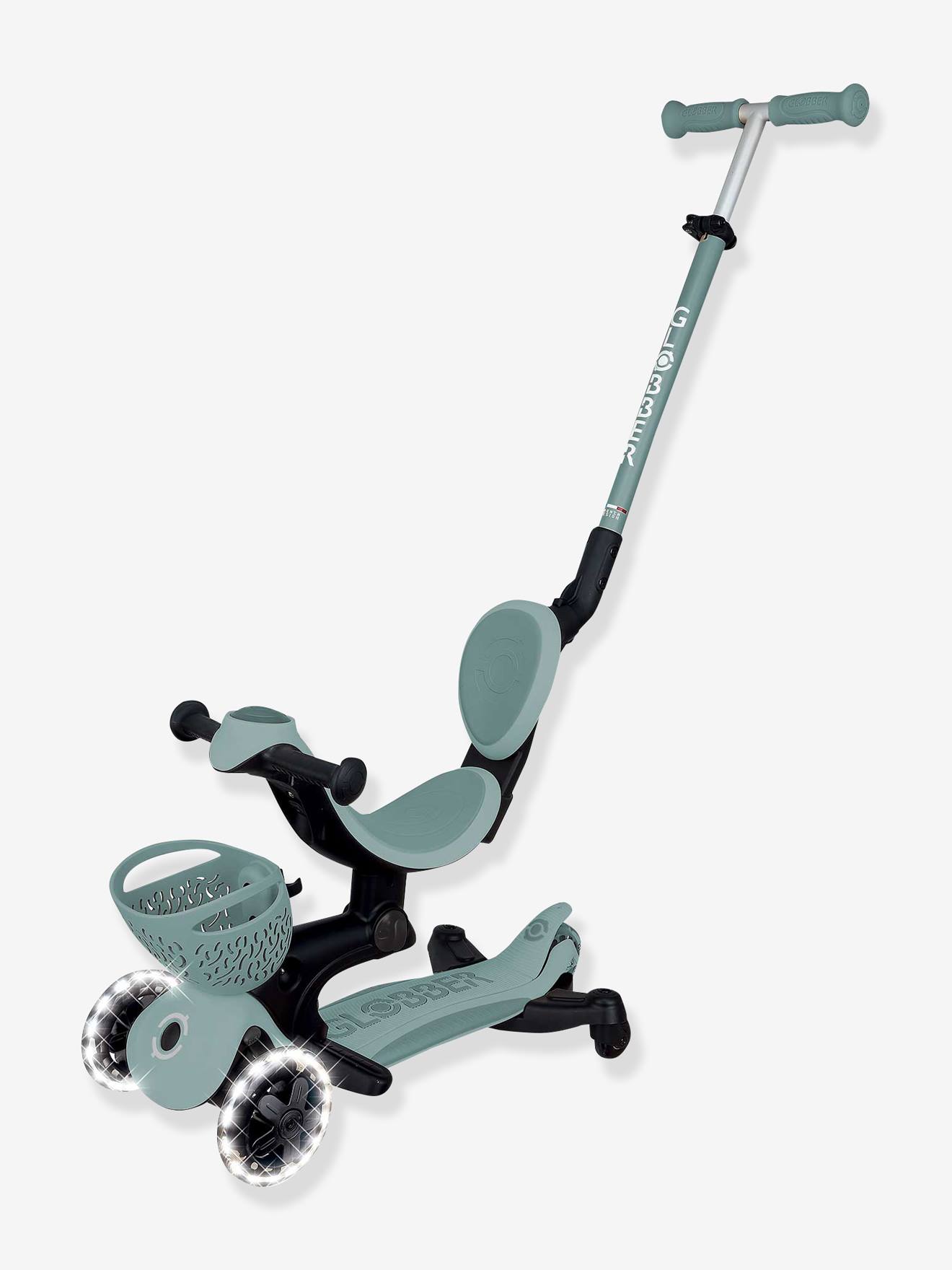 Trotinette Go Up Baby Lights 360 vert