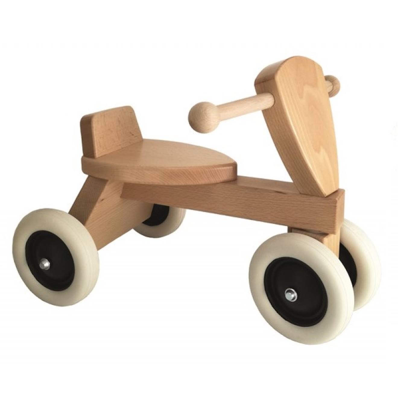 Trotteur En Bois Naturel Beige
