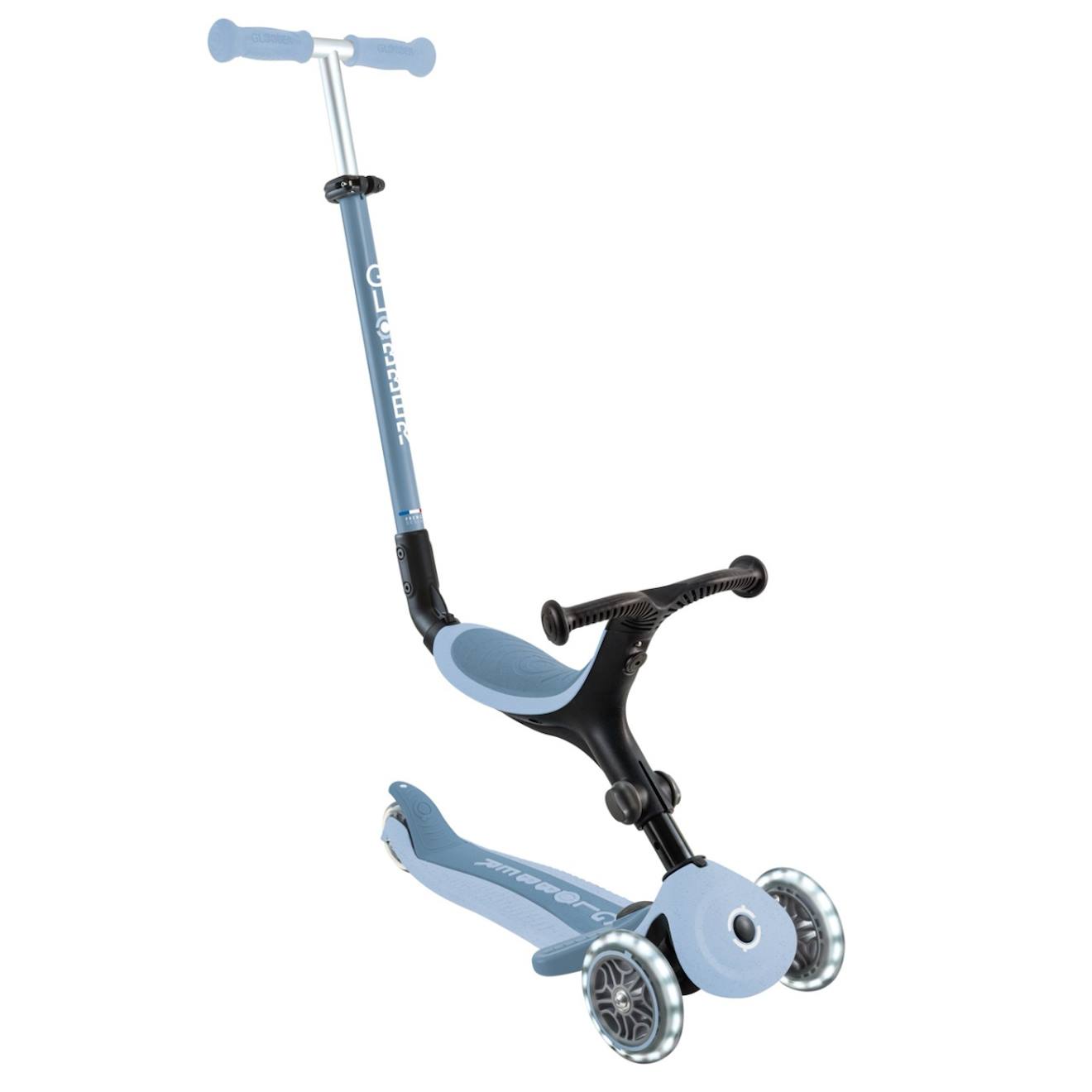 Trottinette Enfant Évolutive Dès 15 Mois Jusqu'à 6 Ans Bleu Pastel