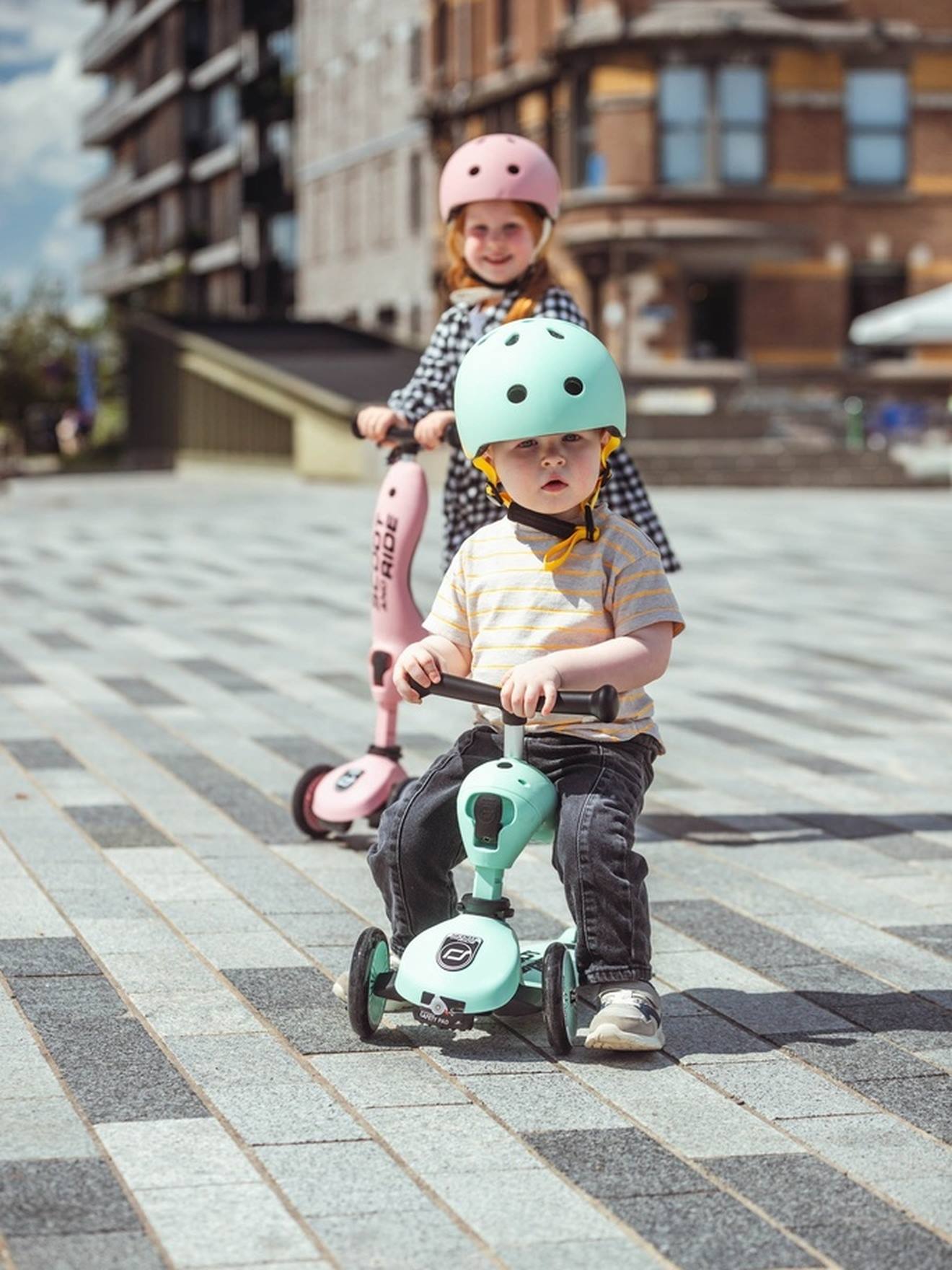 Trottinette Evolutive Enfant Highwaykick Dès 1 An Vert Kiwi