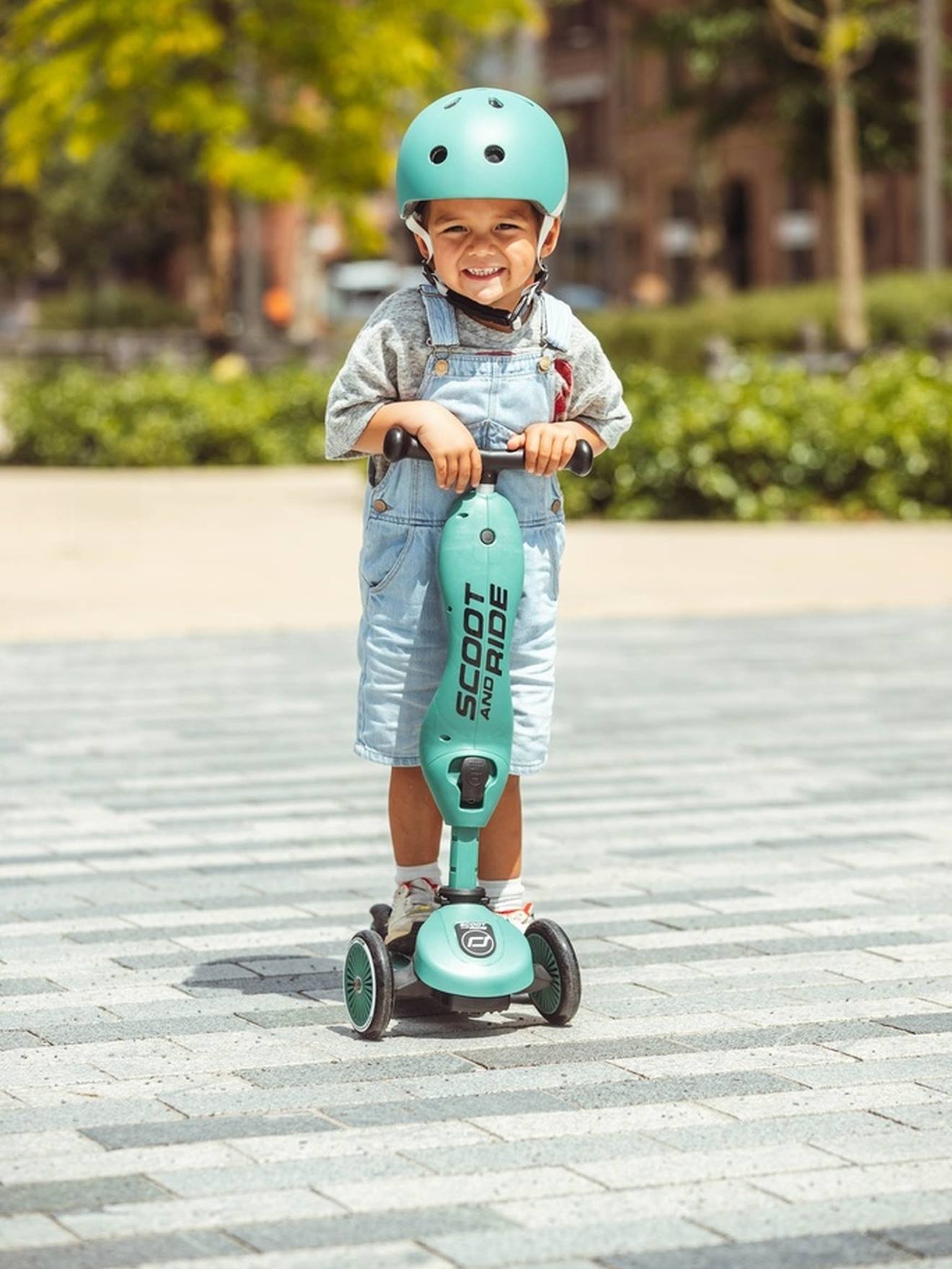 Trottinette Evolutive Enfant Highwaykick Vert Forêt