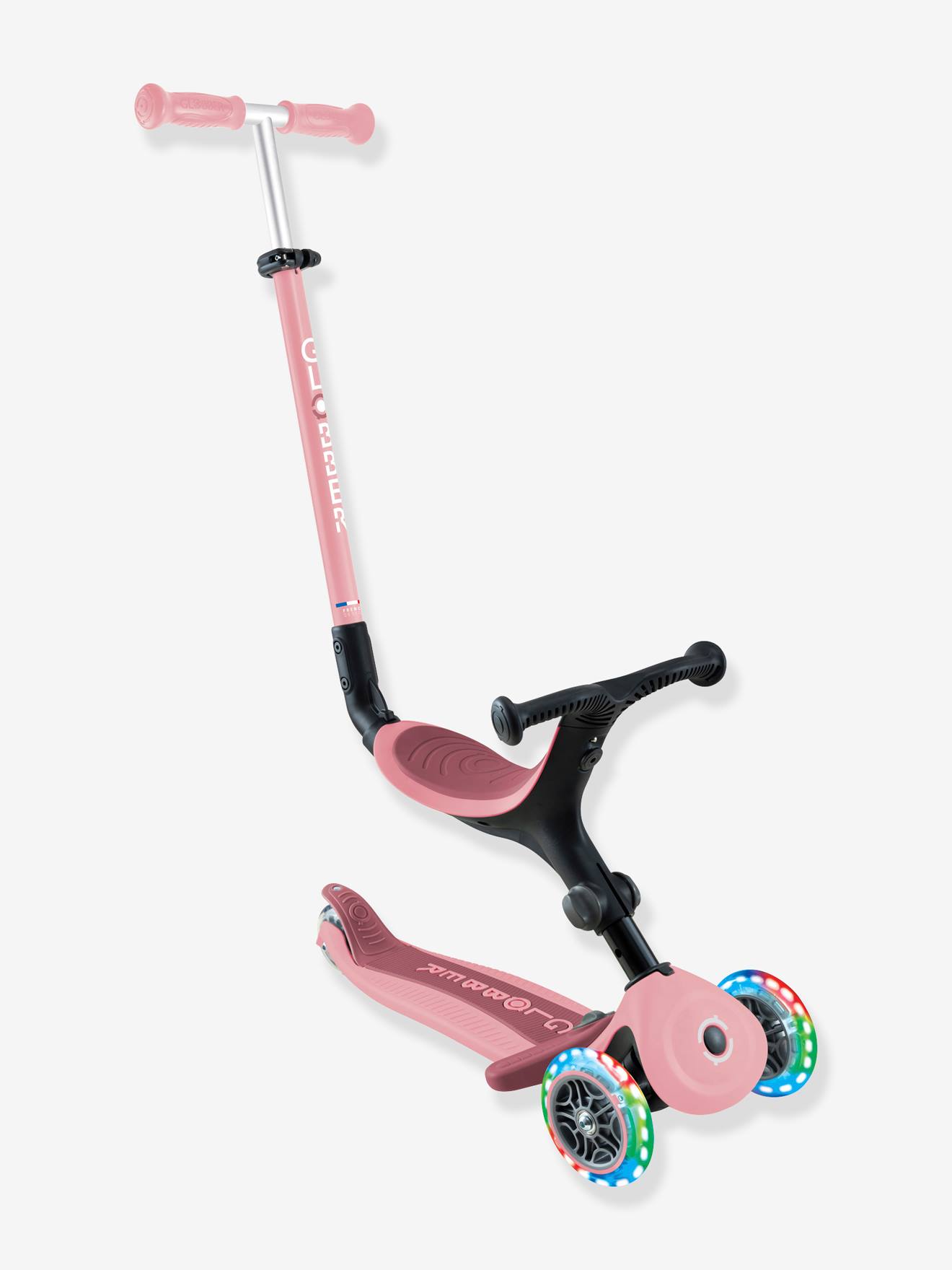 Trottinette évolutive - Go Up Active Lights - rose pâle