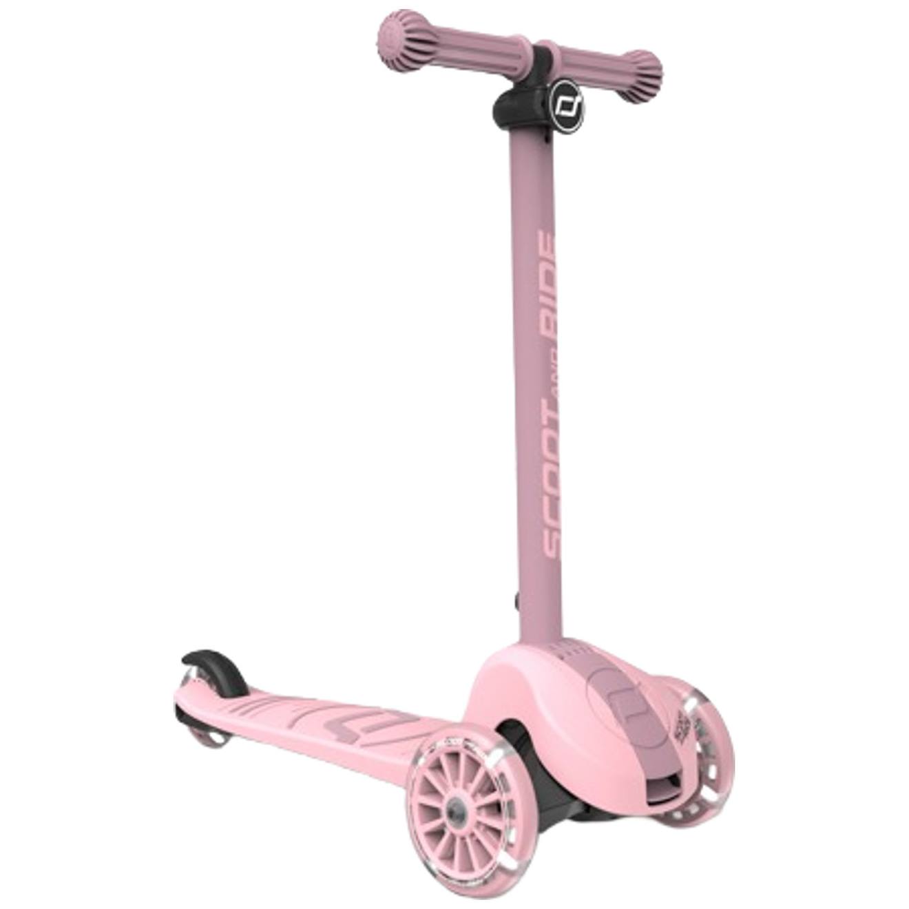 Trottinette Highwaykick 3 S Led Rose Rose, Noir