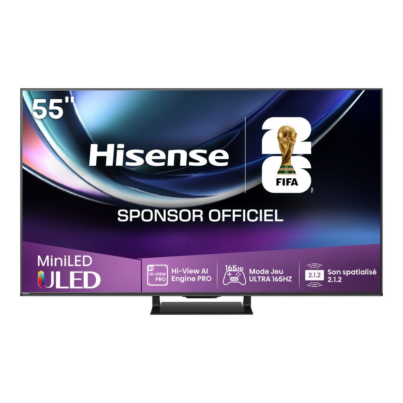 Tv Miniled 55'' Hisense 55u7q Pro 165hz