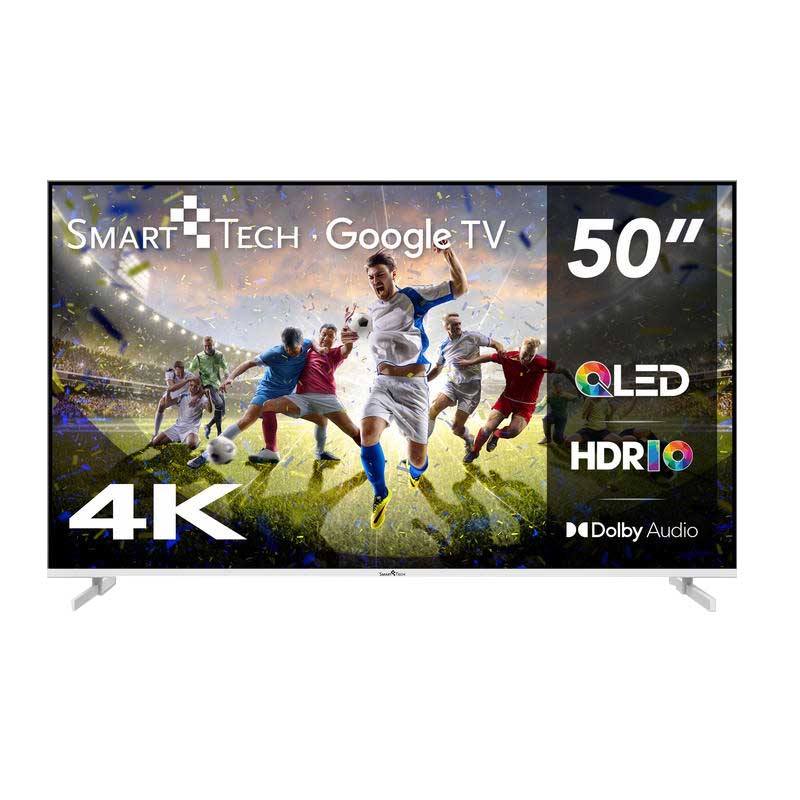 Tv Qled 50'' Smart Tech 50qg16kw Blanc