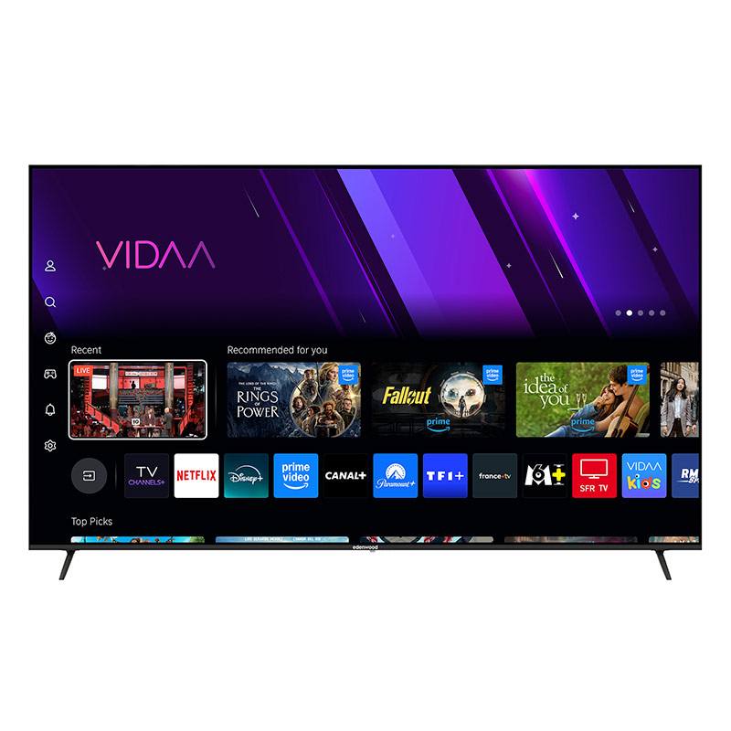 Tv Qled 75'' Edenwood Ed75ea03uhd-re