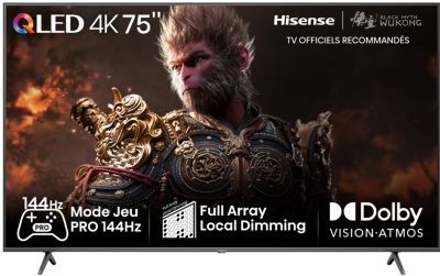 TV QLED HISENSE 75E7NQ PRO 2024