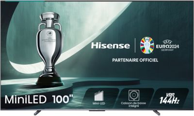 TV QLED HISENSE MiniLED 100U7KQ 2023