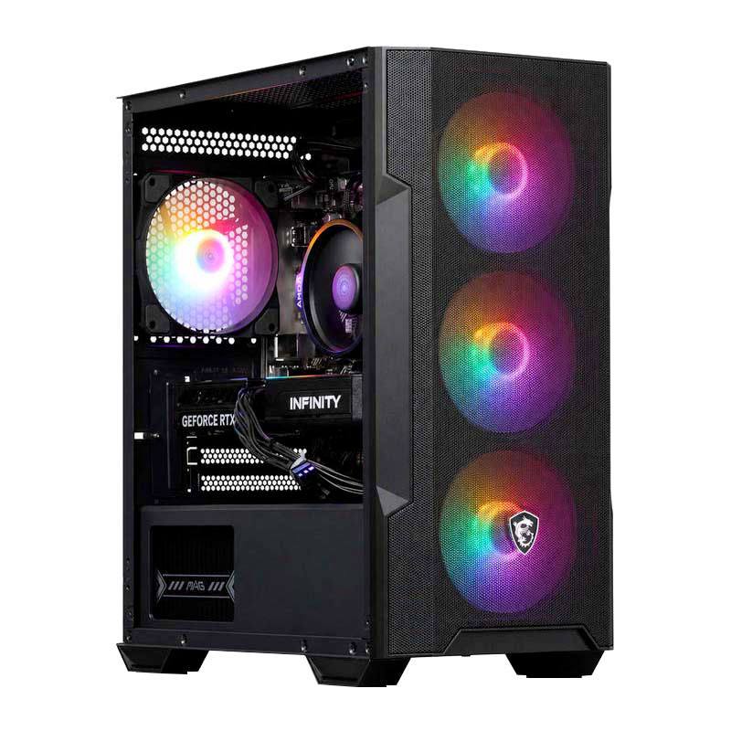 Unite Centrale Msi In-999021-rc/r5/rtx3050/16/480go/win 11 Pro/reconditionne Grade A+
