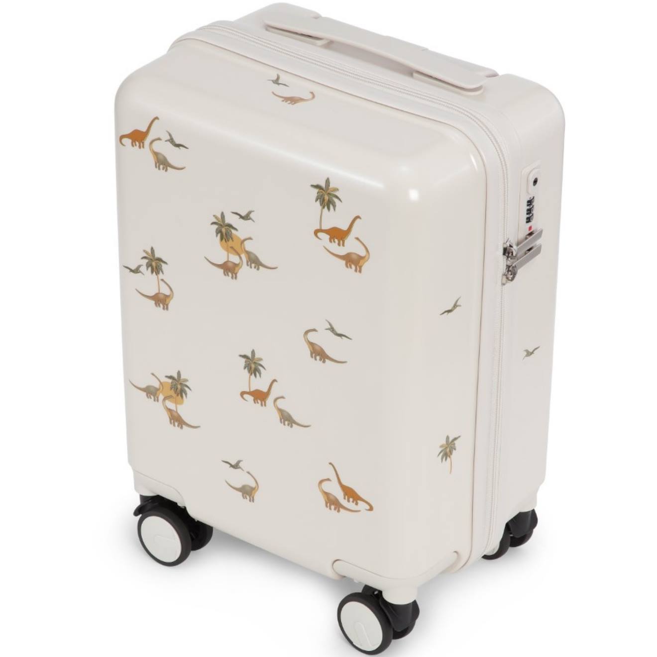 Valise Enfant Kubi Ecru, Vert, Marron