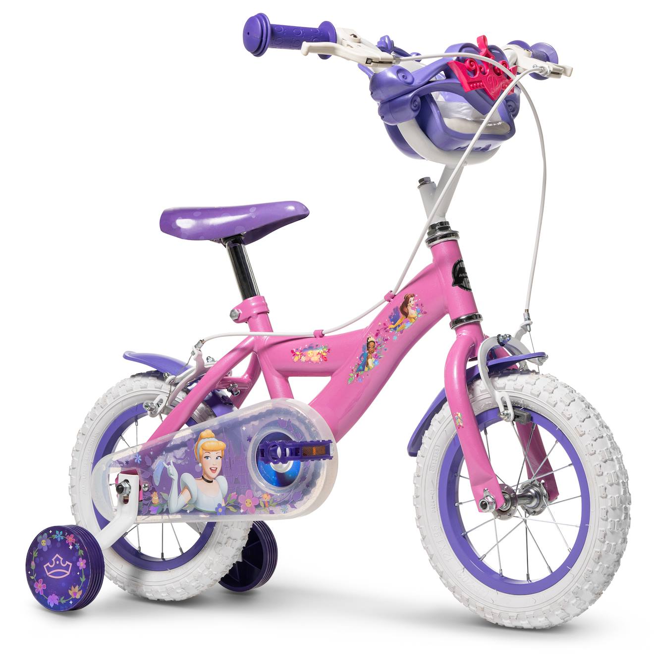 Vélo Enfant Disney Princess 12 Rose-violet