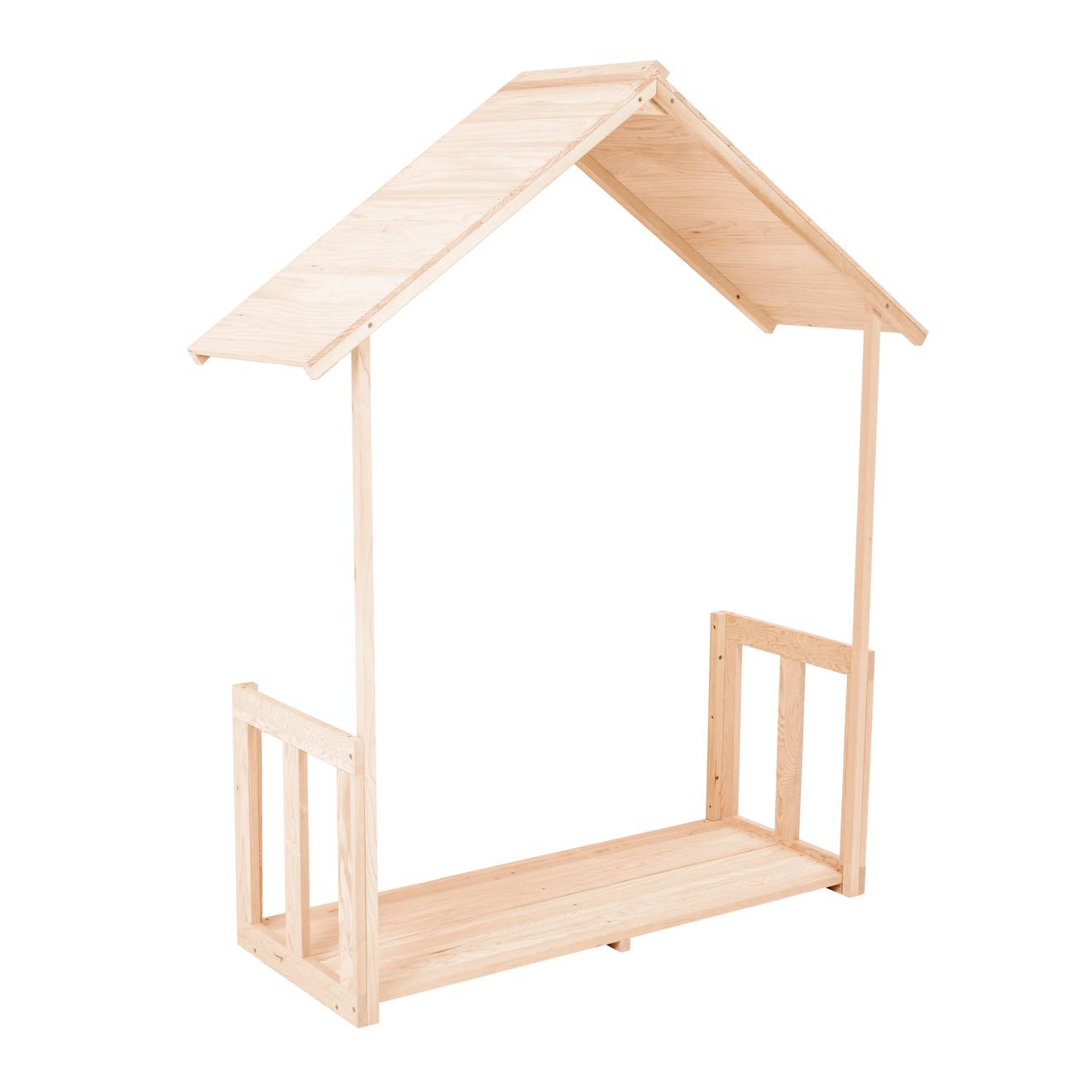 Veranda Pour Maisonnette Bouton D'or Cottage Bois Fsc® Marron