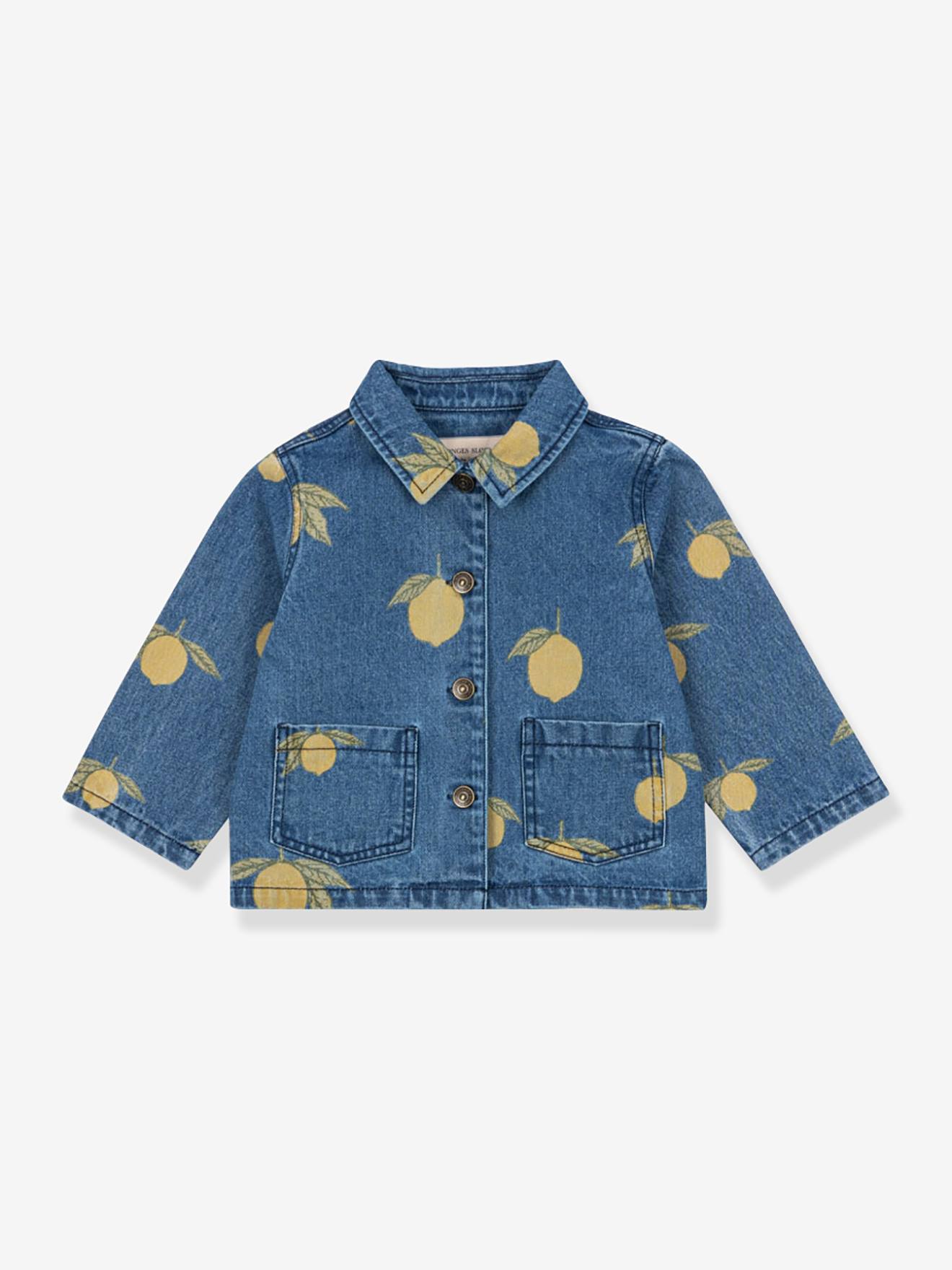 Veste en denim bleu jean