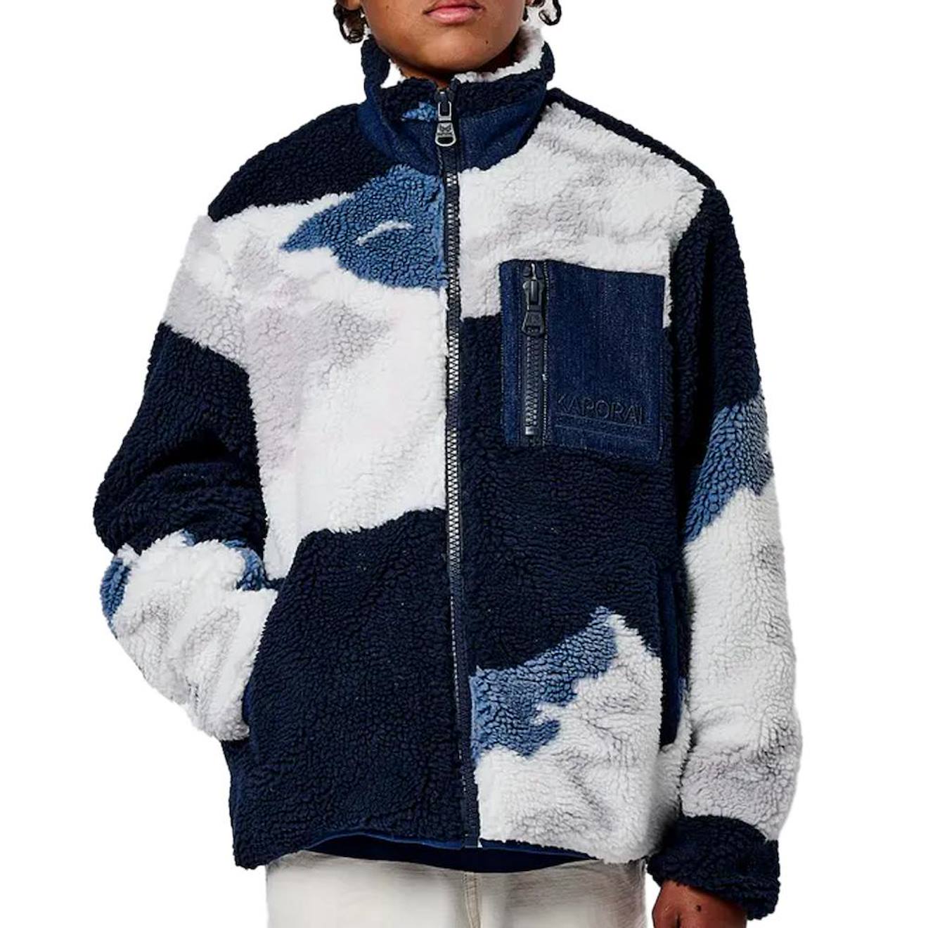 Veste Polaire Garçon Oker Bleu