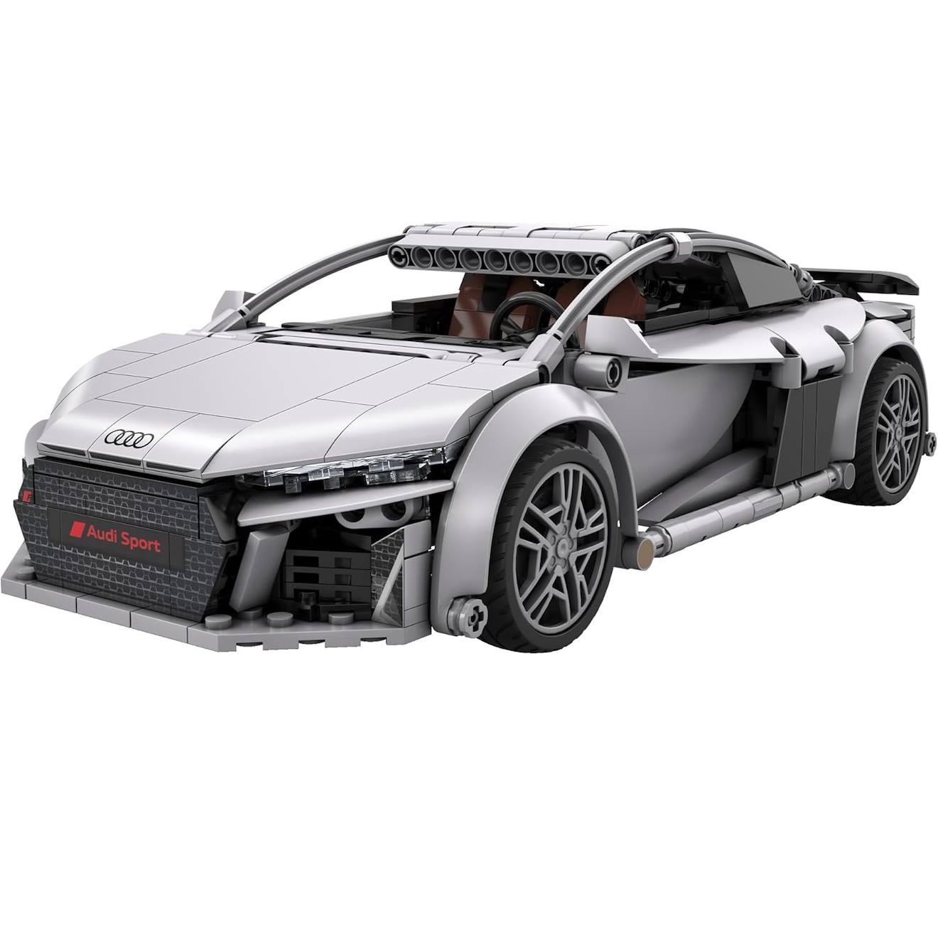 Voiture Audi R8 Coupé 536 Pièces Gris