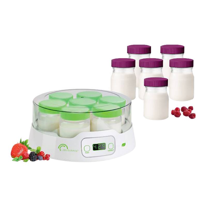 Yaourtière Little Balance 8487 7 Pots + 6 Pots Supplementaires